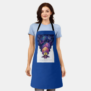 James Webb Space Telescope Illustration Art Apron