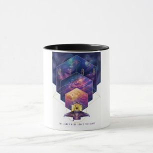 James Webb Space Telescope Illustration Art Mug