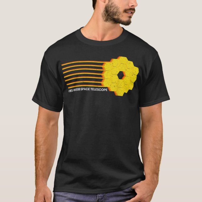 James Webb Space Telescope JWST Astronomy Science T-Shirt (Front)
