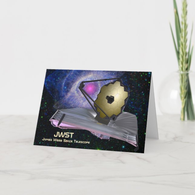 James Webb Space Telescope JWST Card (Front)