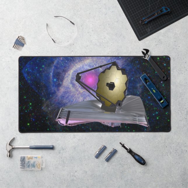 James Webb Space Telescope JWST Desk Mat (Workstation)
