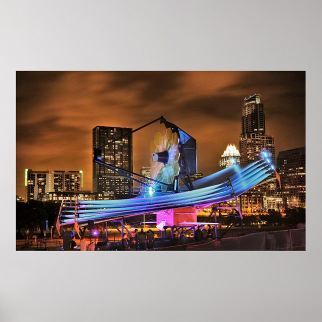 James Webb Space Telescope Lifesize Mockup Poster (Front)