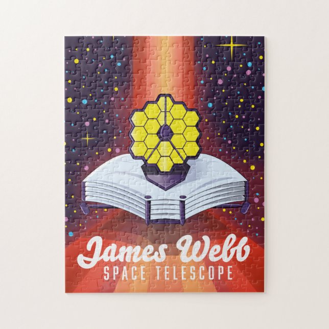 James Webb Space Telescope. Magnet Jigsaw Puzzle (Vertical)