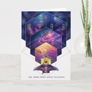 James Webb Space Telescope Poster. Card