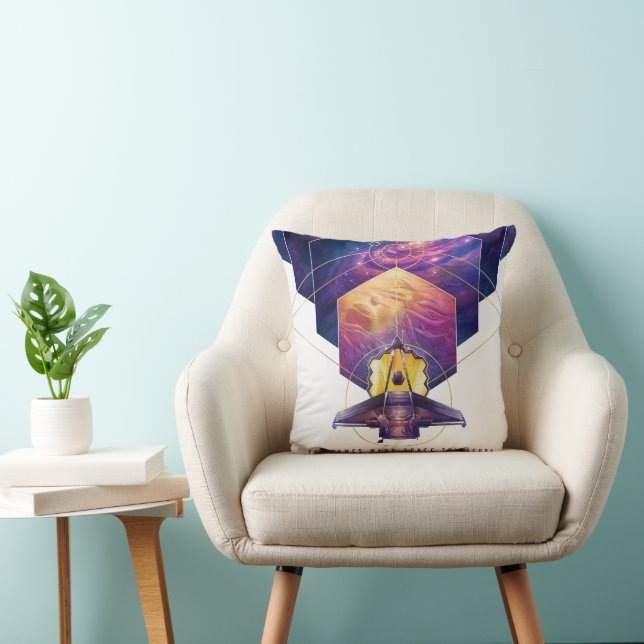 James Webb Space Telescope Poster. Cushion (Chair)