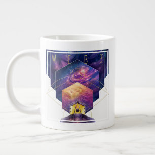 James Webb Space Telescope Poster. Large Coffee Mug