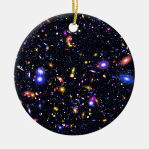 James Webb Space Telescope Simulation - Pop Art Ceramic Ornament