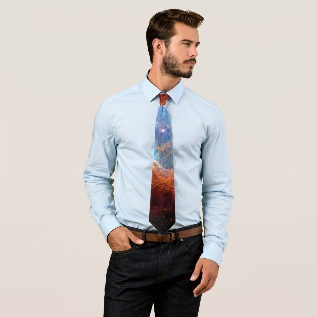 James Webb Space Telescope Southern Ring Nebula Tie (In Situ)