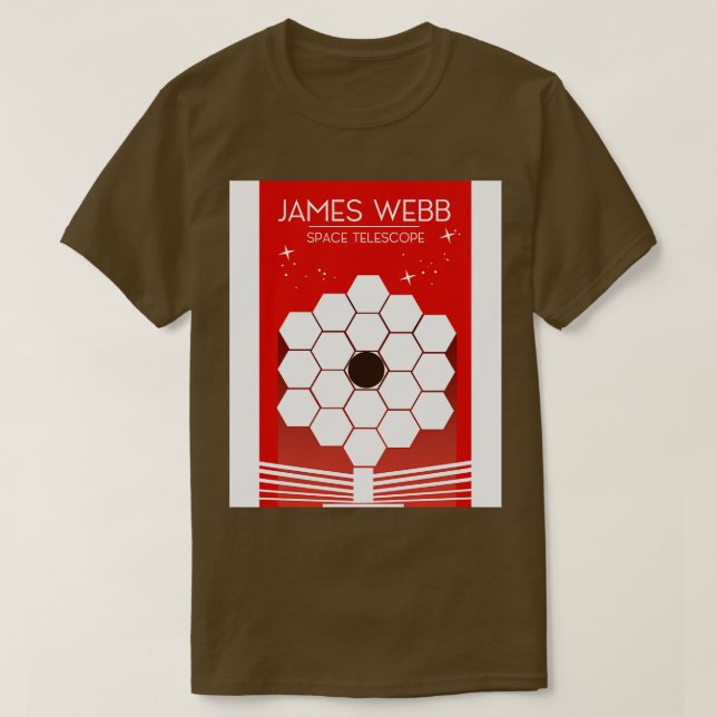 James Webb Space Telescope T-Shirt (Design Front)