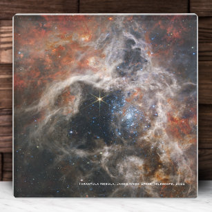 James Webb Tarantula Nebula Hi-Res Image 2022 Glass Coaster