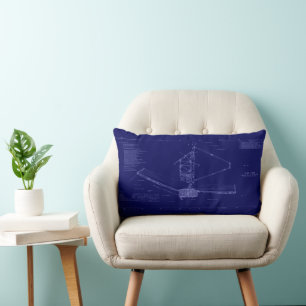 James Webb Unveiling the Universe's Blueprint Lumbar Cushion