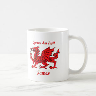 James Welsh Dragon Coffee Mug