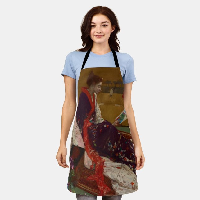 James Whistler - Caprice in Purple and Gold Apron (Worn)