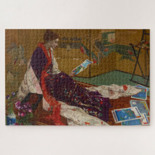 James Whistler - Caprice in Purple and Gold Jigsaw Puzzle
