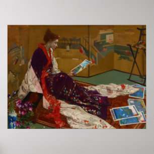 James Whistler - Caprice in Purple and Gold Poster