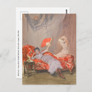 James Whistler - Milly Finch Postcard