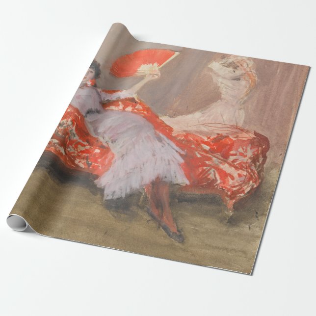 James Whistler - Milly Finch Wrapping Paper (Unrolled)