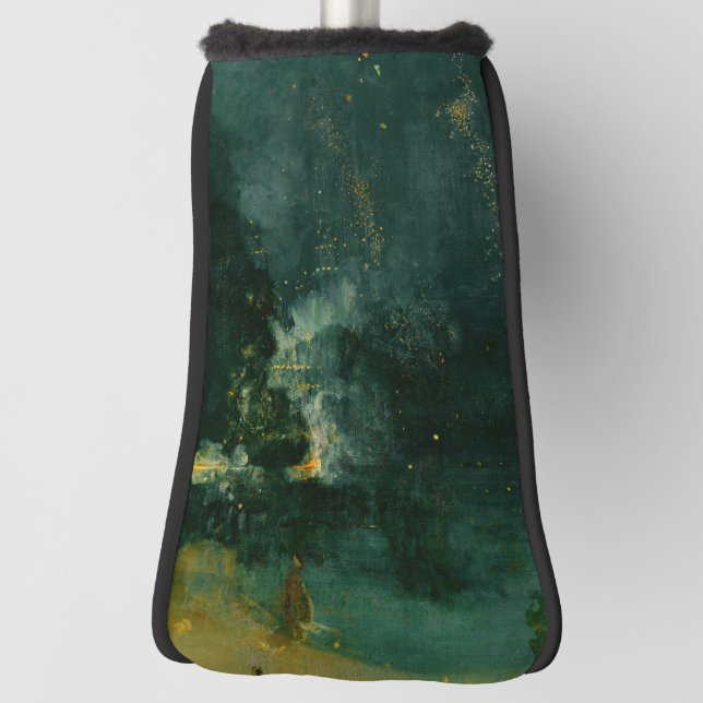 James Whistler - Nocturne in Black and Gold Golf Head Cover (Rotate 90)