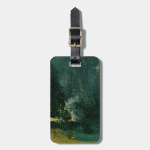 James Whistler - Nocturne in Black and Gold Luggage Tag