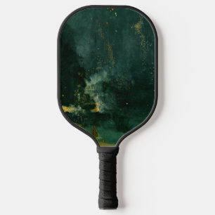 James Whistler - Nocturne in Black and Gold Pickleball Paddle