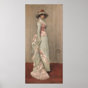 James Whistler - Portrait of Lady Meux Poster
