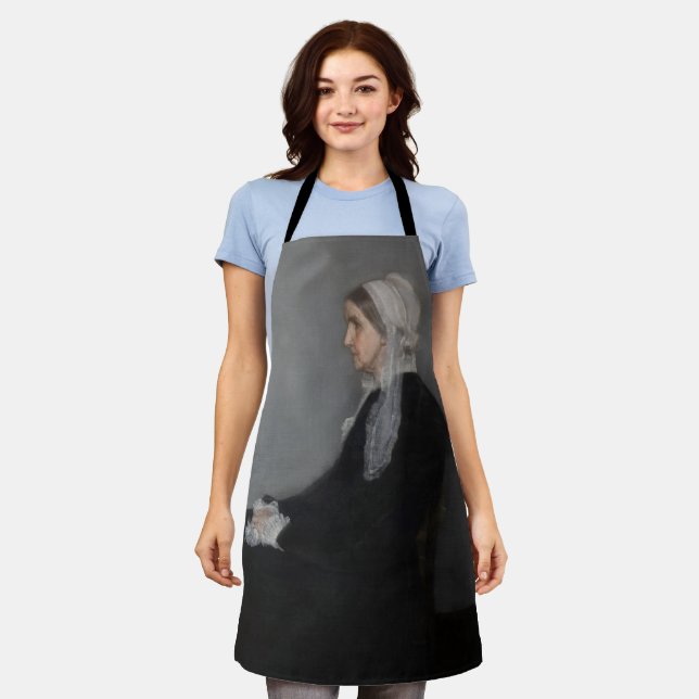 James Whistler - Portrait of the Artist's Mother Apron (Worn)