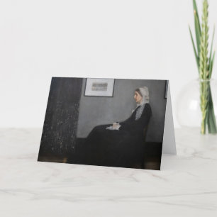 James Whistler - Portrait of the Artist's Mother Card