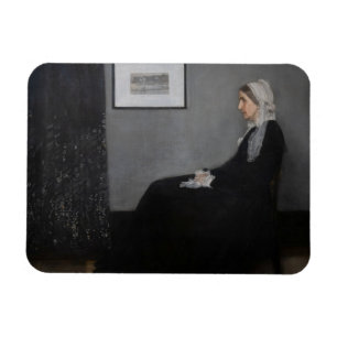 James Whistler - Portrait of the Artist's Mother Magnet