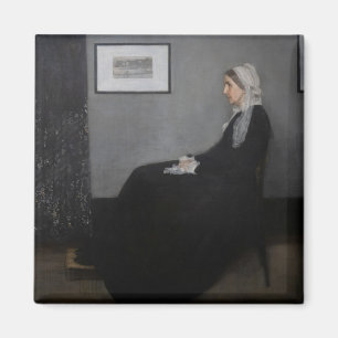 James Whistler - Portrait of the Artist's Mother Magnet