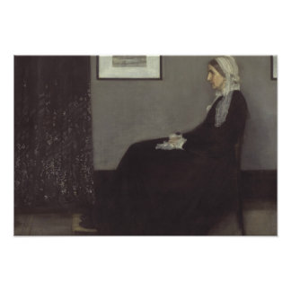 James Whistler - Portrait of the Artist's Mother Photo Print