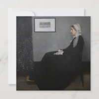 James Whistler - Portrait of the Artist's Mother