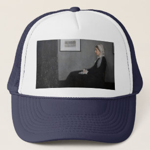 James Whistler - Portrait of the Artist's Mother Trucker Hat