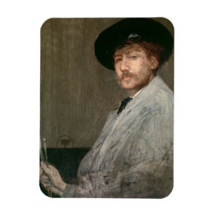 James Whistler - Portrait of the Painter Magnet