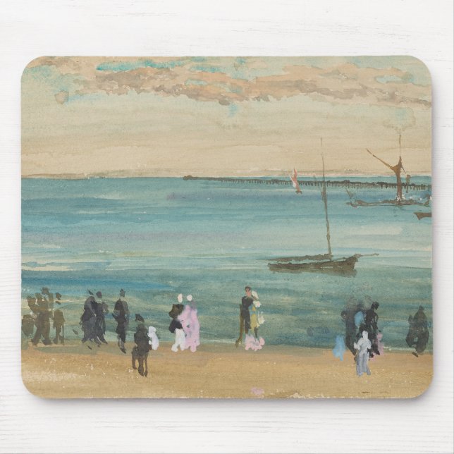 James Whistler - Southend Pier Mouse Pad (Front)