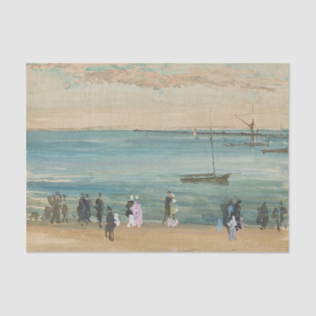 James Whistler - Southend Pier Tissue Paper (Front)