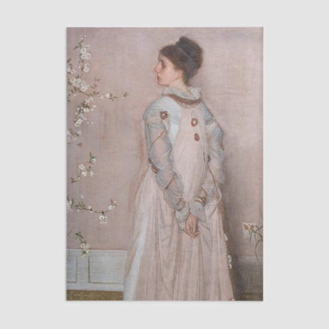 James Whistler - Symphony in Flesh Colour and Pink Tissue Paper (Creator Uploaded)