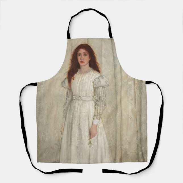 James Whistler - Symphony in White No. 1 Apron (Front)