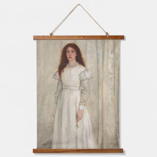 James Whistler - Symphony in White No. 1 Hanging Tapestry