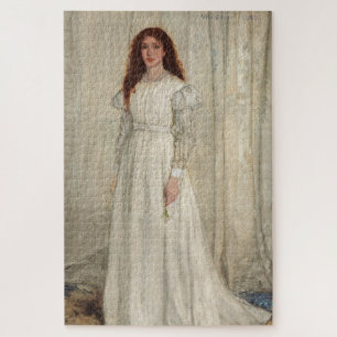 James Whistler - Symphony in White No. 1 Jigsaw Puzzle