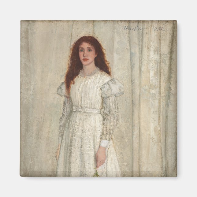 James Whistler - Symphony in White No. 1 Magnet (Front)