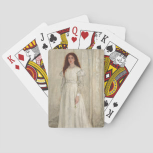 James Whistler - Symphony in White No. 1 Playing Cards