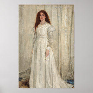 James Whistler - Symphony in White No. 1 Poster