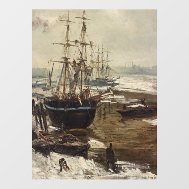James Whistler - The Thames in Ice (Sheet)