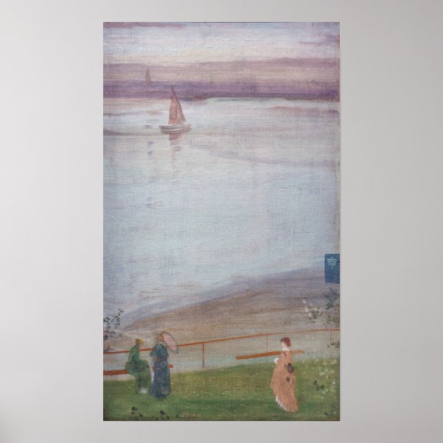 James Whistler - Variations in Violet and Green Poster (Front)