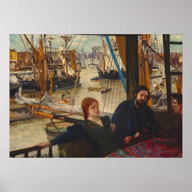 James Whistler - Wapping Poster (Front)