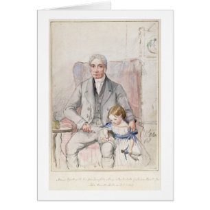 James Wyatt with his Grandaughter Mary, Oldest Chi