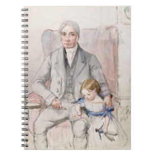 James Wyatt with his Grandaughter Mary, Oldest Chi Notebook