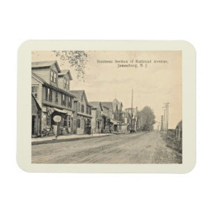 Jamesburg NJ Business Section, 1916 Magnet