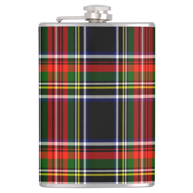 Jameson Scottish Tartan Hip Flask (Front)