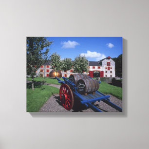 Jamesons Whisky Heritage Centre, Midleton, Canvas Print